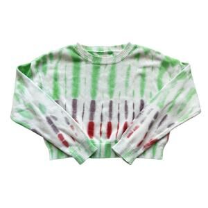 Treasure & Bond Tie Dye Cropped Sweater Size L(10/12)